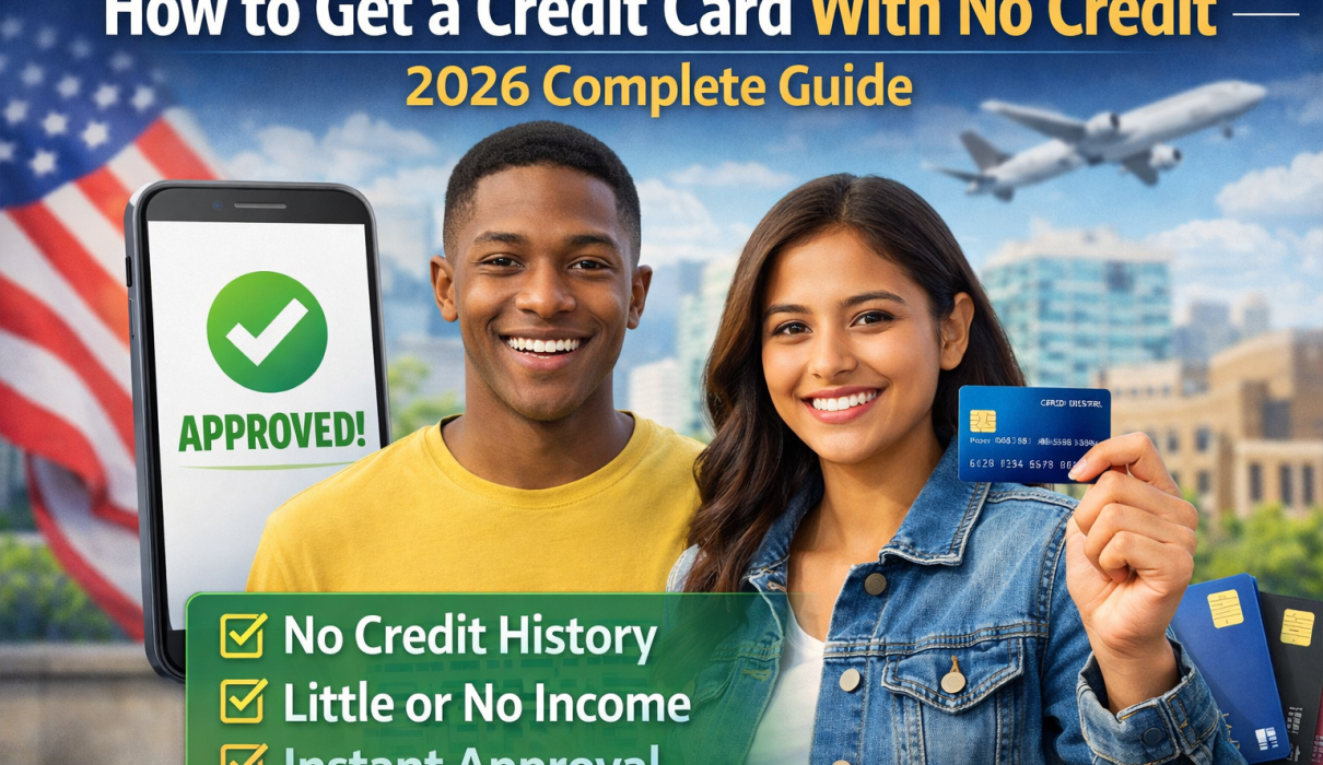 How to Get a Credit Card With No Credit — 2026 Complete Guide