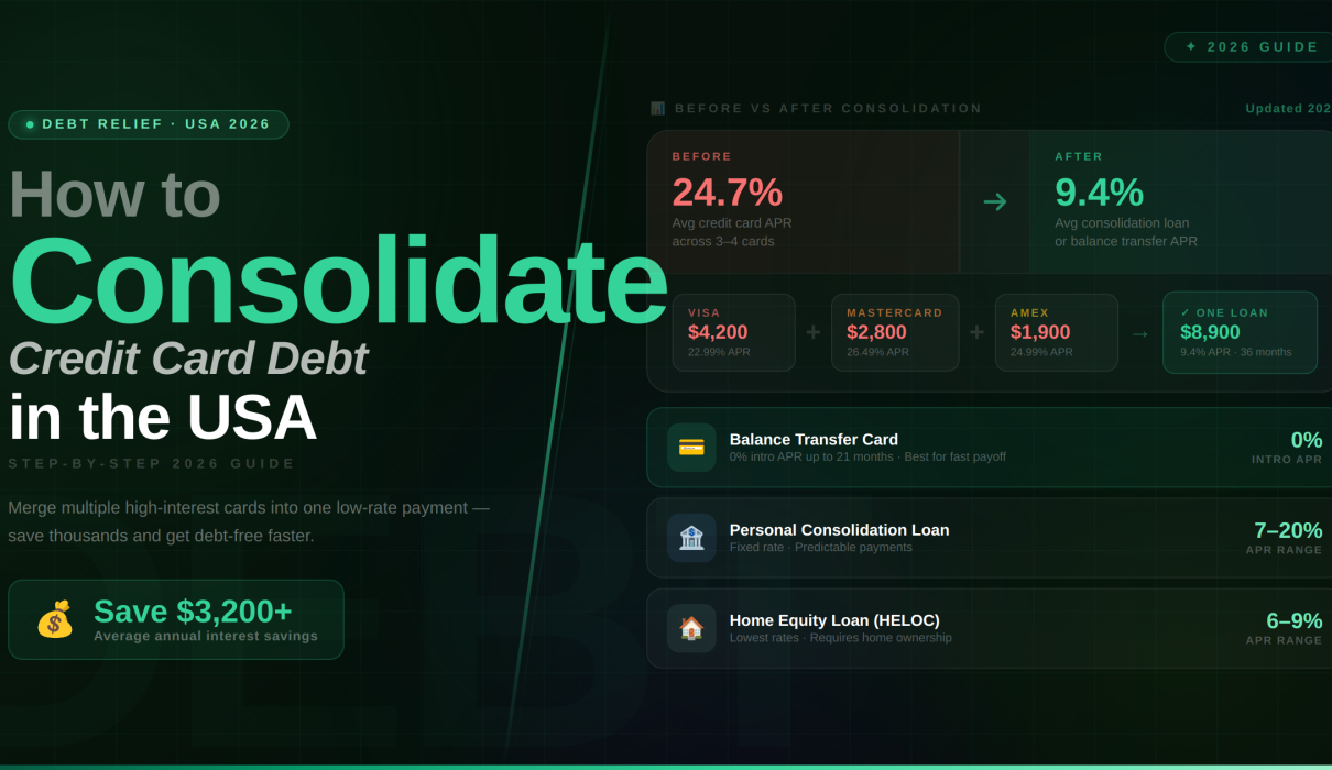 consolidate credit card debt