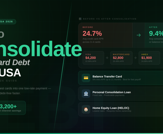 consolidate credit card debt